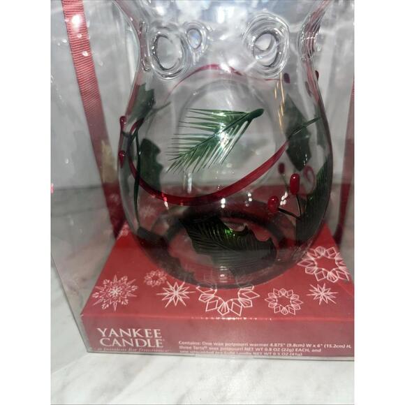 Vtg Yankee Candle Christmas Warmer + Tarts Evergreen Garland Santa’s Cookies - Picture 5 of 5